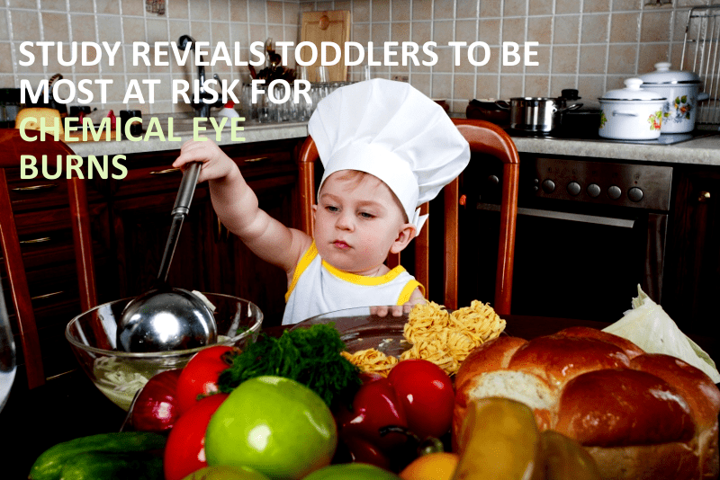 Toddlers Risk of Chemical Eye Burns
