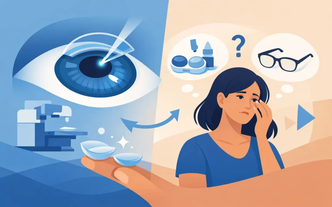 Is LASIK for Contact Intolerance Right for You?