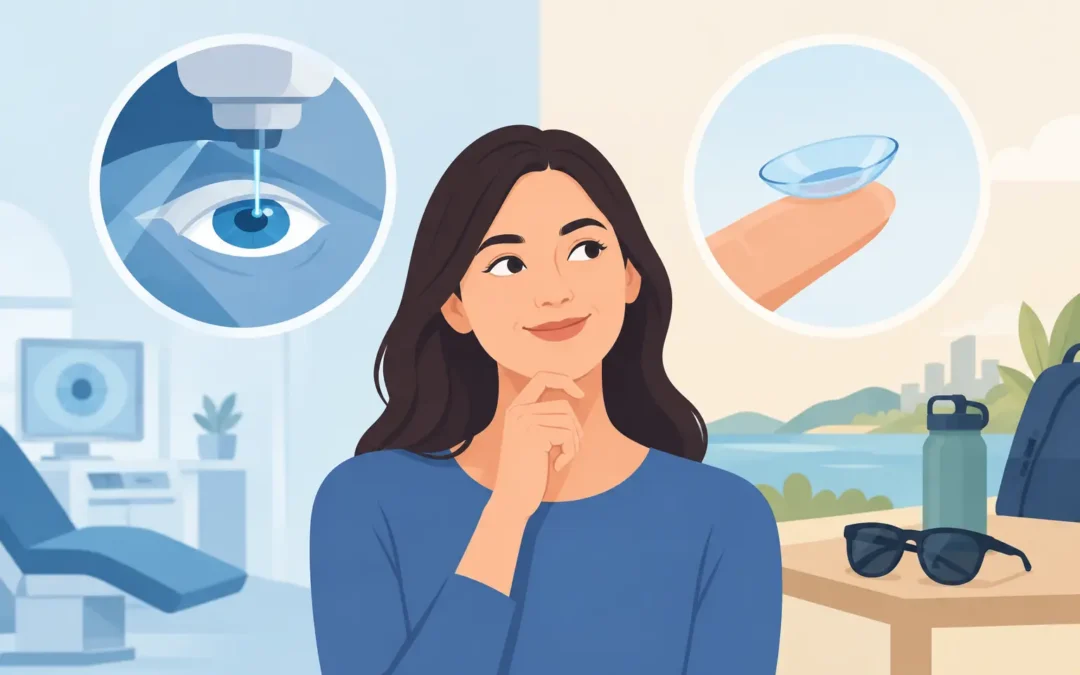 PRK Versus Contacts: Which Fits Your Life?