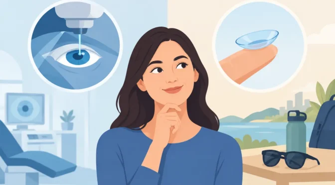 PRK Versus Contacts: Which Fits Your Life?